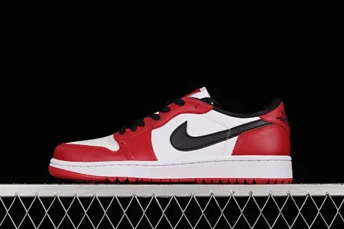 All categories Air Jordan Jordan series basketball shoes Air Jordan 1 Low Z version Air Jordan 1 Low Golf "Triple White" AJ1 Joe 1 new golf version Chicago color matching DD9315-600